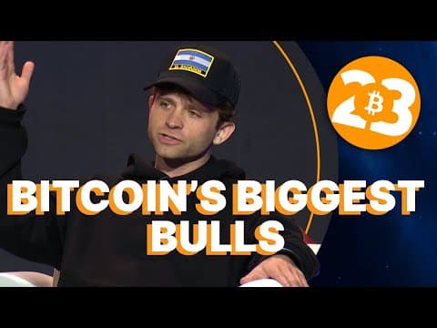 Biggest Bitcoin Bulls: Jack Mallers, Adam Back & Matt Odell thumbnail
