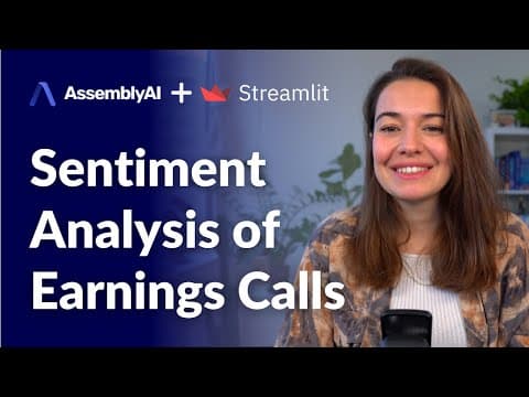 How to Analyze Earnings Call Sentiment with AssemblyAI thumbnail