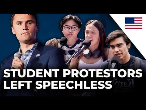 Charlie Kirk Vs Liberal Students Highlight Reel thumbnail