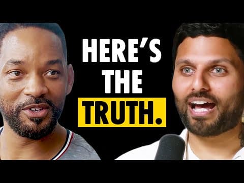 Will Smith's LIFE ADVICE On Manifesting Success Will CHANGE YOUR LIFE  | Jay Shetty thumbnail