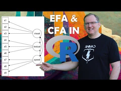 How to Perform EFA and CFA in R: A Step-by-Step Guide thumbnail