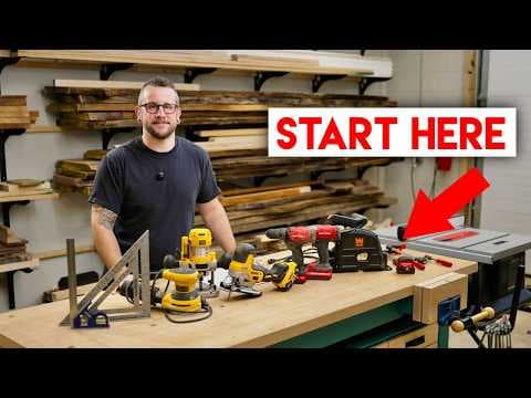13 Tools Every Beginner Woodworker Needs To Own thumbnail
