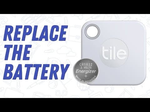 How to Replace a Tile Mate Battery thumbnail