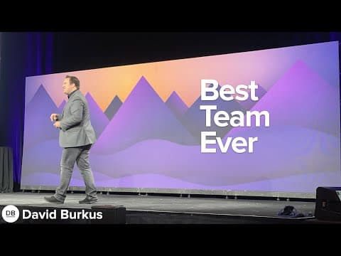 The Science of High-Performing Teams  - Leadership Speaker David Burkus thumbnail