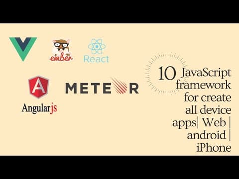 What Are the Top 10 JavaScript Frameworks for Developers? thumbnail