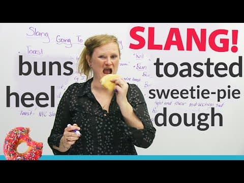 English Slang: fresh from the bakery! thumbnail