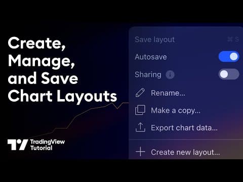 Create, Manage, and Save Chart Layouts: Full Demonstration thumbnail