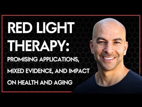Red light therapy: promising applications, mixed evidence, & impact on aging (AMA 65 sneak peek) thumbnail