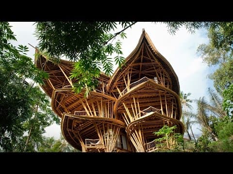 Magical houses, made of bamboo | Elora Hardy thumbnail