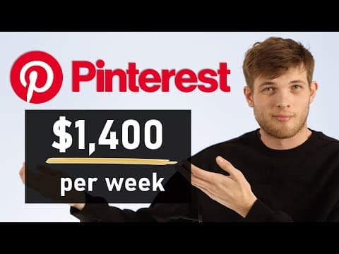 How to Make Money Using Pinterest Affiliate Marketing thumbnail