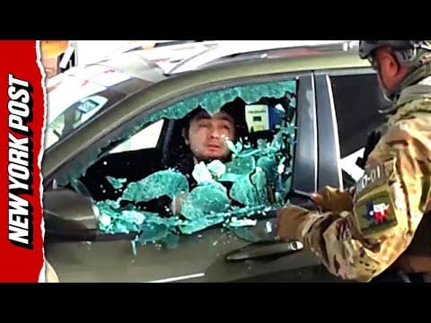 Border Patrol Agents SMASH Window and Drag Man from Car in Minnesota Chaos thumbnail