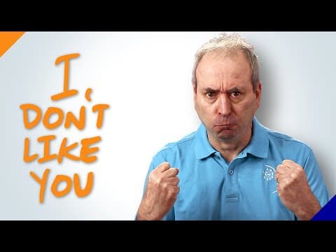 I Don't Like You - Trust and how to Deal with the Toughest Form of Resistance thumbnail