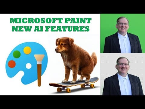 What Are the New AI Features in MS Paint? thumbnail