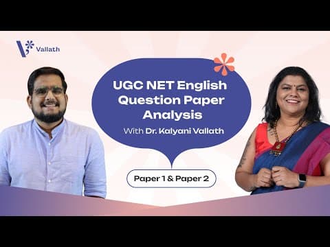 June 2025 UGC NET English Question Paper Analysis thumbnail