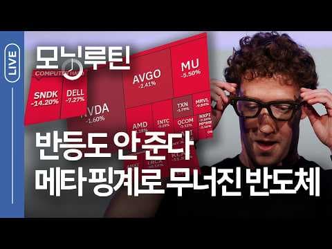 메타발 반도체 급락은 저가 매수 기회인가, AI 투자 정점 신호인가? thumbnail