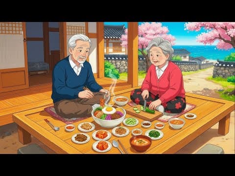 Hand in hand through all four seasons to feel spring bloom in our hearts again | Ghibli-Style Video thumbnail