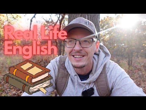 Real English: Books That Changed My Life 📚 | Comprehensible Input for English Learners thumbnail