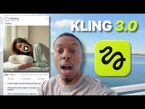 Use KLING 3.0 to create AI UGC videos for your Ecom brand thumbnail