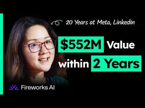 How This AI Startup Grew by 100x in Just 6 Months | Fireworks AI, Lin Qiao thumbnail