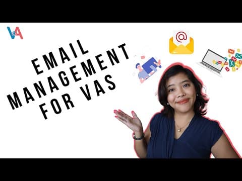 How To Do Email Management As A Virtual Assistant | How To Manage Your Client's Emails thumbnail