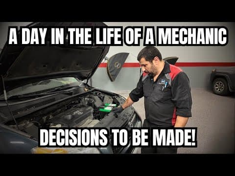 A Day in The Life of a Mechanic | Decisions to be made. thumbnail