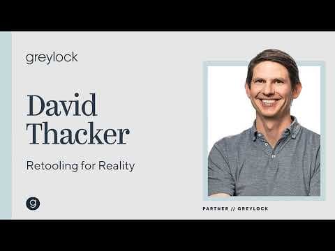 David Thacker | Retooling for Reality: Product Development in Pivotal Moments thumbnail