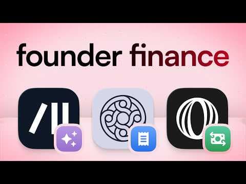 THE 5 Finance Tools Every Startup Needs (and what to avoid) thumbnail
