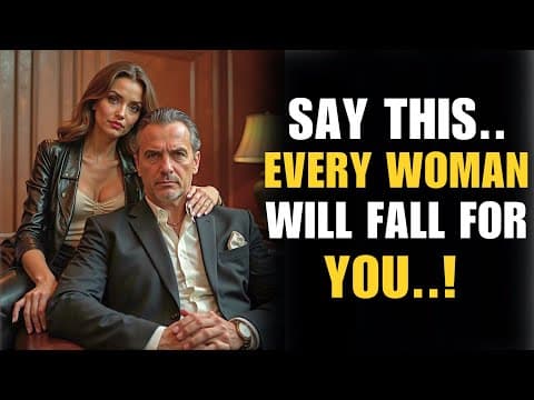 Say THIS and No Woman Can Resist You! (Psychology of Attraction) | Stoicism thumbnail