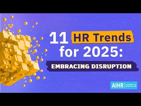 11 HR Trends for 2025: Embracing Disruption thumbnail