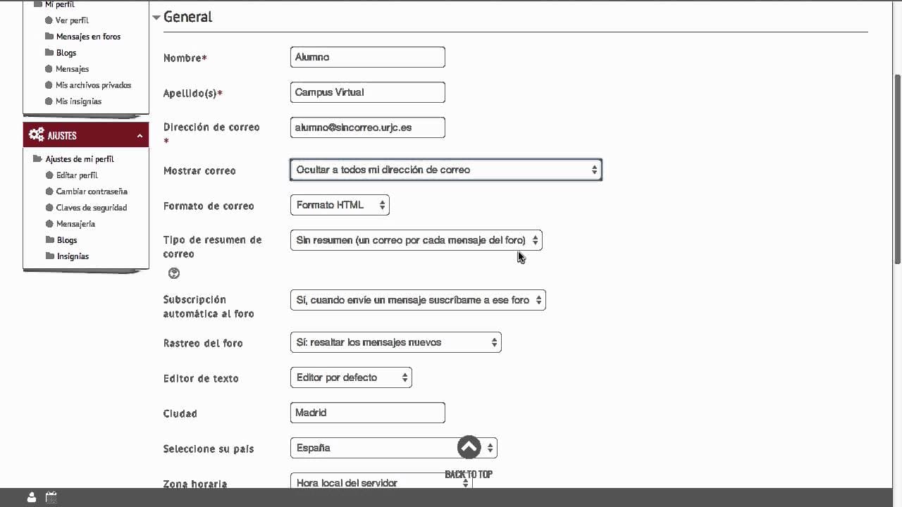 YouTube video player