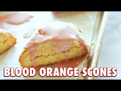 Blood Orange Scones thumbnail