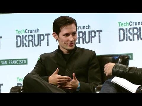 Pavel Durov of Telegram: WhatsApp Sucks thumbnail