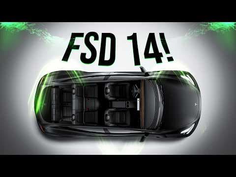 Elon Musk Gives Updates on Tesla FSD V14! thumbnail