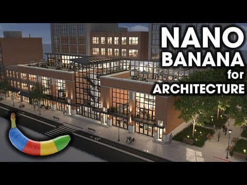 Nano Banana for Architecture is WILD! Learn how to use it here! (FREE AI Image Generator) thumbnail