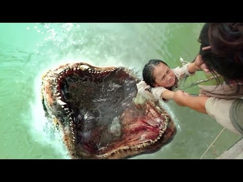 A Demon Hunter Fighting a Giant Fish-Shaped Demon and Other Demons to Save Humans thumbnail