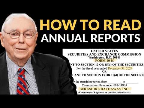 Charlie Munger Explains What You Should Look For In Annual Reports thumbnail