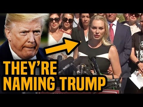OH NO: Epstein victims IMPLICATE TRUMP! thumbnail