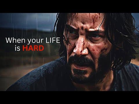 WHEN YOUR LIFE IS HARD - Most Powerful Motivational Speech thumbnail