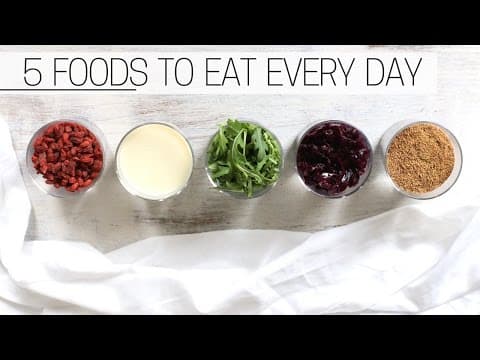 5 FOODS I EAT EVERYDAY » and so could you thumbnail