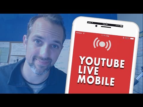How to Live Stream on YouTube Using Your Mobile Device thumbnail