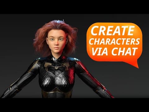 How to Create Detailed 3D Characters with AI thumbnail