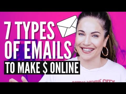 Email Marketing Tutorial: The 7 Emails You Need To Make Money Online (Tips & Examples) thumbnail
