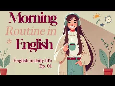 English in Daily Life: Morning Routine - Ep. 1 | Everyday English Conversation thumbnail