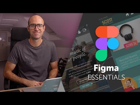 Free Figma UX Design UI Essentials Course thumbnail