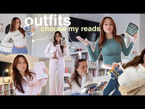 outfits pick the books i read! 👚✨ thumbnail