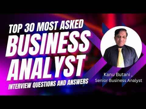 What Are the Most Common Business Analyst Interview Questions? thumbnail