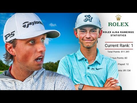 The #1 Ranked 15-Year-Old Golfer in the World! thumbnail