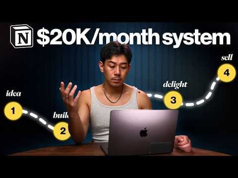 How to Earn $500K Selling Notion Templates thumbnail