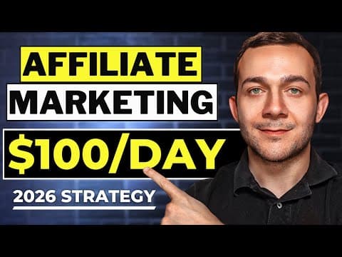 Affiliate Marketing for Beginners: How to Start & Get Your First Sale in 2026 thumbnail