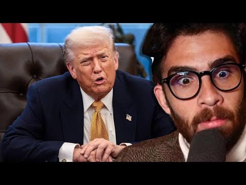 Trump Wants A CIVIL WAR | Hasanabi reacts thumbnail